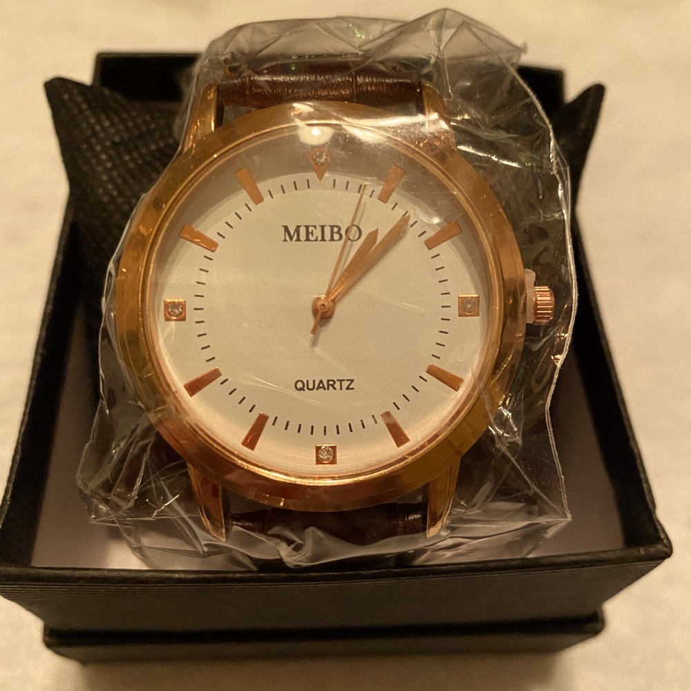 Men’s Watch. Meibo. NWOT.